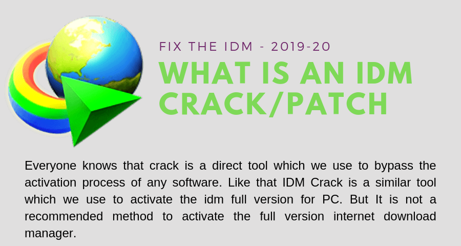 IDM Crack/Patch|Serial Number/Key