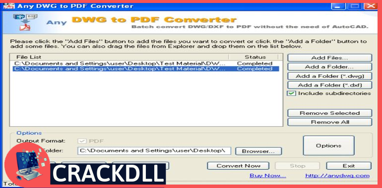 Any DWG To PDF Converter Pro 2020.0 With Crack